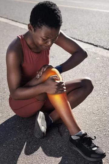 fitness-injury-pain-with-sports-black-woman-holding-her-knee-during-exercise-workout-asphalt-road-running-marathon-anatomy-with-injured-female-runner-athlete-run_590464-119150